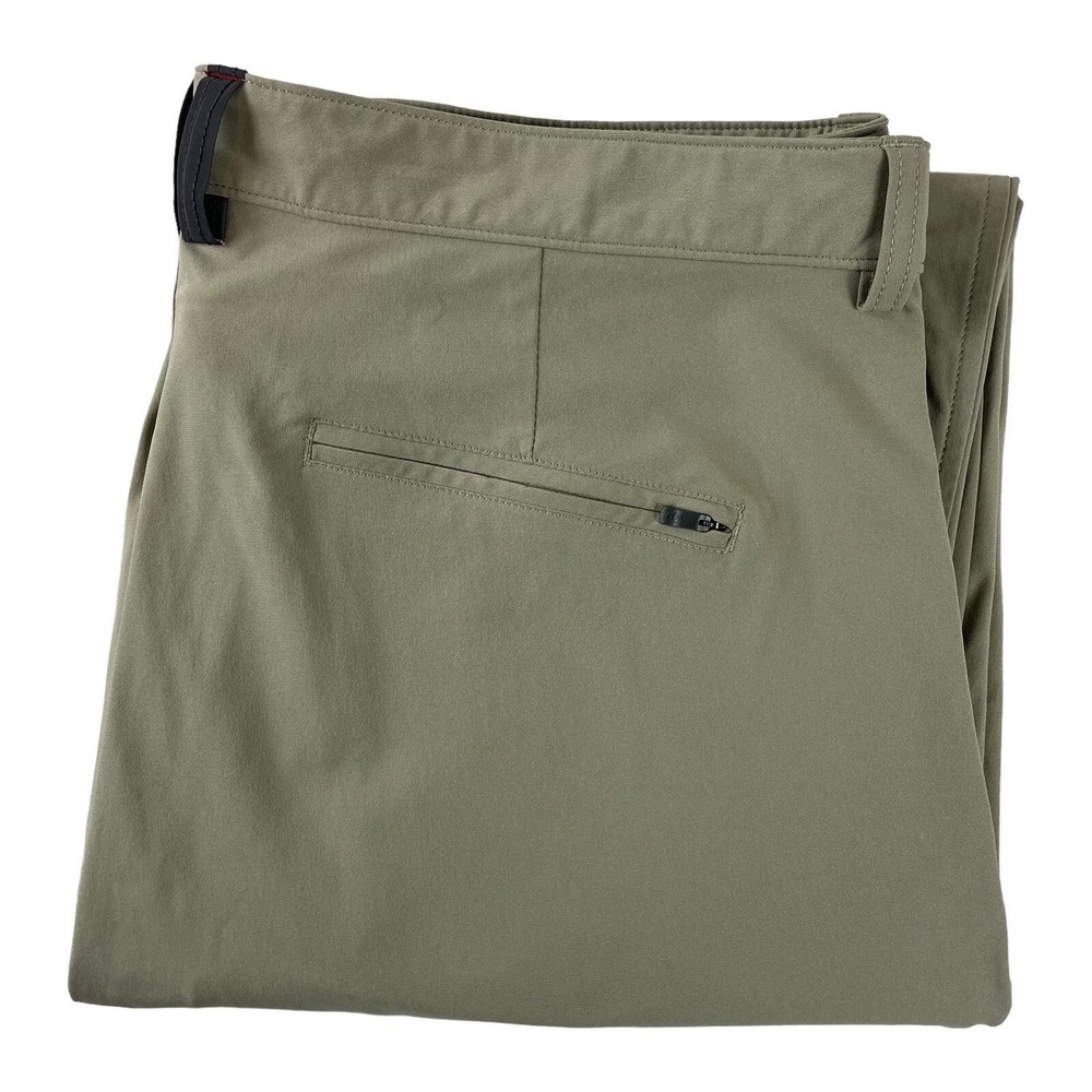 QOR Performance Tan Cycling Reflective Chino Pants Mens 36x34